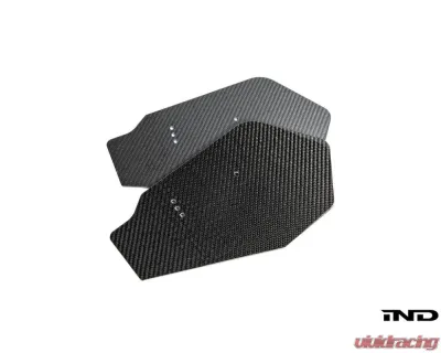 Fall-Line Motorsports Gloss M240iR Carbon Wing Endplate Set BMW M2 | M3 | M4 - FLM-F22-8240WEP-G