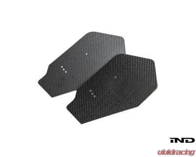 Fall-Line Motorsports Gloss M240iR Carbon Wing Endplate Set BMW M2 | M3 | M4 - FLM-F22-8240WEP-G