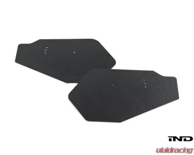 Fall-Line Motorsports Gloss M240iR Carbon Wing Endplate Set BMW M2 | M3 | M4 - FLM-F22-8240WEP-G
