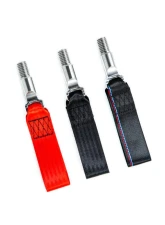 Fall-Line Motorsports Black Tow Strap - Front BMW G8X M2 | M3 | M4                                     - FLM-G8X-3TSTR-F-RED - Image 2