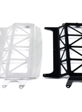Fall-Line Motorsports Black Oil Cooler Guard V2 BMW F80 M3 | F82 M4 2015-2020                                     - FLM-F8X-3FSKID-BLK - Image 2