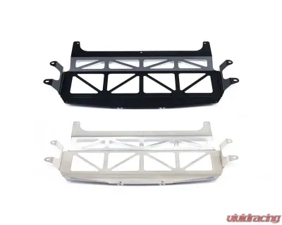 Fall-Line Motorsports Black Oil Cooler Guard V2 BMW F80 M3 | F82 M4 2015-2020 - FLM-F8X-3FSKID-BLK