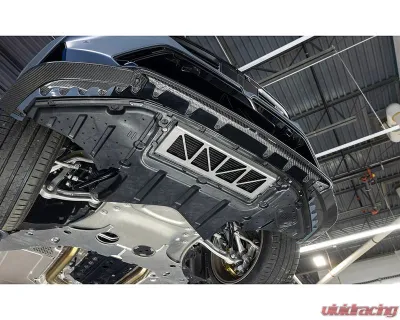 Fall-Line Motorsports Raw Oil Cooler Guard BMW G90 | G99 M5 2024-2025 - FLM-G90-3FSKID