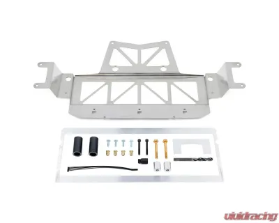 Fall-Line Motorsports Raw Oil Cooler Guard BMW G90 | G99 M5 2024-2025 - FLM-G90-3FSKID