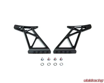 Fall-Line Motorsports High Wing Mount Set BMW M2 | M3 | M4 - FLM-BMW-3RWM-BLK