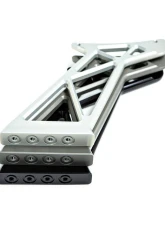 Fall-Line Motorsports High Wing Mount Set BMW M2 | M3 | M4                                     - FLM-BMW-3RWM-GRY - Image 2