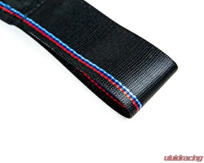 Fall-Line Motorsports Tow Strap BMW E46 M3 - FLM-E46-3TSTR-TRI