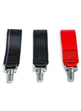 Fall-Line Motorsports Tow Strap BMW E46 M3                                     - FLM-E46-3TSTR-RED - Image 2