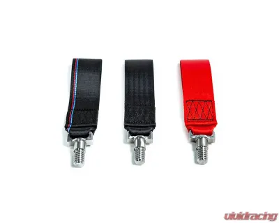 Fall-Line Motorsports Tow Strap BMW E46 M3 - FLM-E46-3TSTR-RED