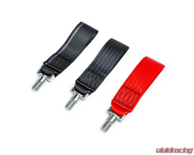 Fall-Line Motorsports Tow Strap BMW E46 M3 - FLM-E46-3TSTR-RED