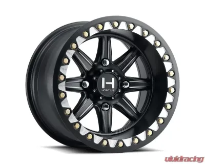 Hostile UTV Alpha Beadlock Wheel 15x7 4x137 13mm Blade Cut - H309-1570413744M