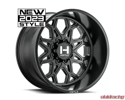 Hostile Anvil Wheel 20x12 8x165 -44mm Asphalt - H132-2012816547BB
