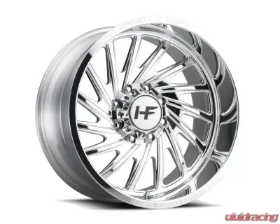 Hostile Forged Chaos Wheel 24x14 8x170 -76mm Full Polish - HF06-2414817045PR