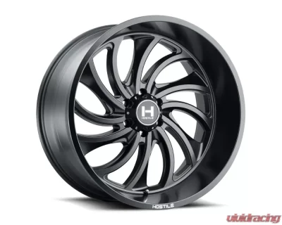 Hostile Demon Wheel 20x10 5x139.7 -19mm Asphalt - H118-2010513947BB