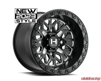 Hostile UTV Glamis Wheel 15x10 4x137 0mm Blade Cut - H133-1510413754M