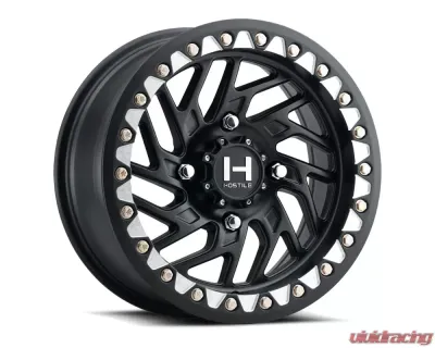 Hostile UTV Jigsaw Beadlock Wheel 15x10 4x156 0mm Asphalt - H316-1510415654A