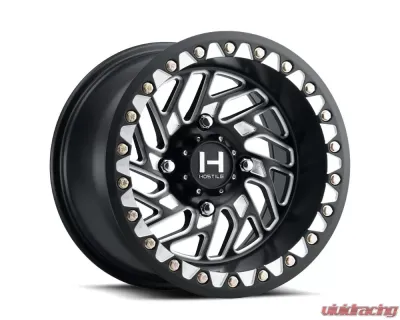 Hostile UTV Jigsaw Beadlock Wheel 15x8 4x156 0mm Blade Cut - H316-1580415644M