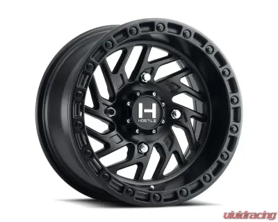 Hostile UTV Jigsaw Wheel 15x7 4x156 13mm Asphalt - H116-1570415644A