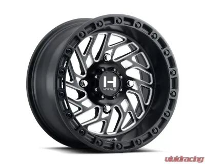Hostile UTV Jigsaw Wheel 15x7 4x156 13mm Blade Cut - H116-1570415644M