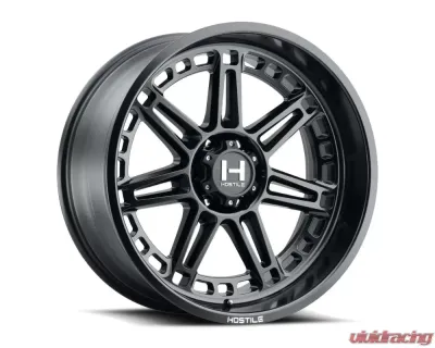 Hostile Lunatic Wheel 20x10 6x135 -19mm Asphalt - H124-2010613547BB