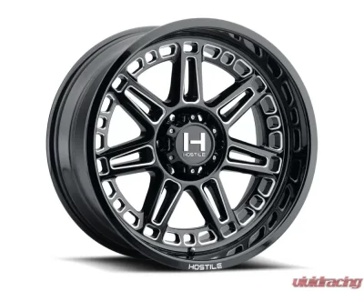 Hostile Lunatic Wheel 20x10 5x139.7 -19mm Blade Cut - H124-2010513947B