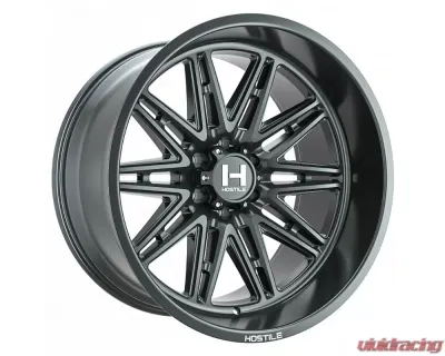 Hostile Maniac Wheel 20x10 5x139 -19mm Asphalt - H126-2010513947BB