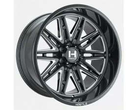 Hostile Maniac Wheel 20x10 5x127 | 5x5 -19mm Blade Cut Black Machined