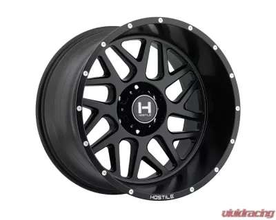 Hostile Sprocket Wheel 20x10 5x127 | 5x5 -19mm Asphalt Black - H108-2010550047BB