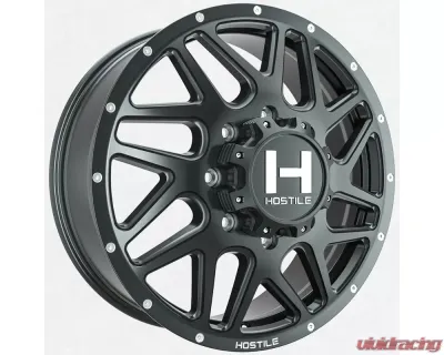 Hostile Sprocket Front Wheel 20x8.25 8x165 123mm Asphalt - H401-20828165+123BB