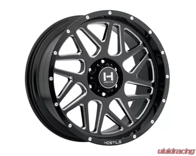 Hostile Sprocket Wheel 20x12 5x139.7 -44mm Blade Cut - H108-2012513947B