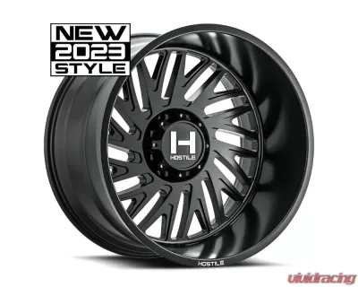 Hostile Syclone Wheel 20x10 8x180 -19mm Asphalt - H131-2010818047BB