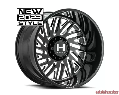 Hostile Syclone Wheel 22x12 8x165 -44mm Blade Cut - H131-2212816547B