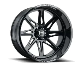 Hostile Forged Tomahawk Wheel 26x16 6x139 -101mm Gloss Black