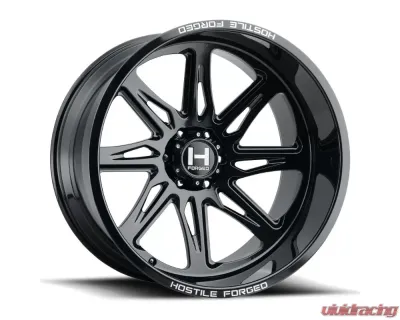 Hostile Forged Tomahawk Wheel 22x12 6x139 -44mm Gloss Black - HF07-2212655047GBR