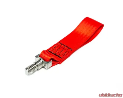 Future Classic Titanium Tow Strap Front & Rear BMW E36 | E46 | E9X M3 - FC-E9X-TTS-RED