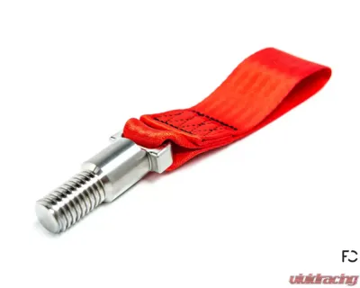 Future Classic Titanium Tow Strap Front & Rear BMW F8X M2 | M3 | M4 - FC-F8X-TTS-RED
