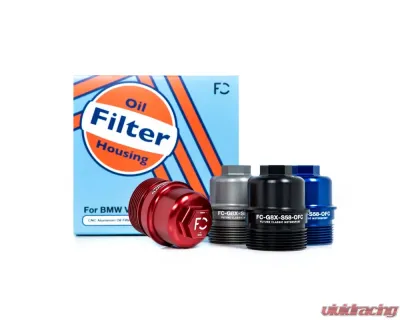 Future Classic Billet Aluminum Oil Filter Housing Cap BMW S58 2020+ - FC-G8X-S58-OFC-RED