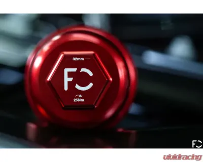 Future Classic Billet Aluminum Oil Filter Housing Cap BMW S58 2020+ - FC-G8X-S58-OFC-RED