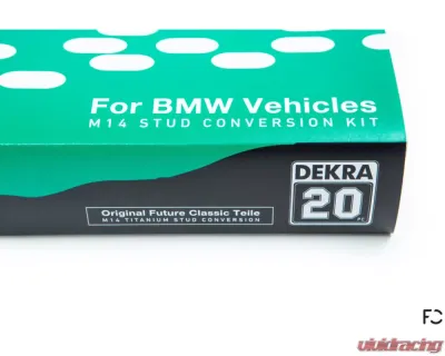 Future Classic 80mm M14 Titanium Stud Conversion Kit BMW F/G | Toyota A9X Supra - FC-M14STUD-TI