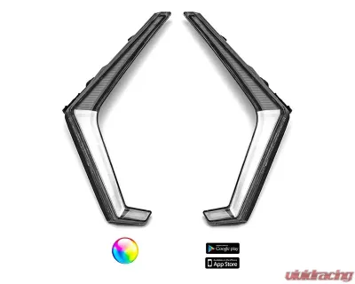 5150 Whips Fang Lights Polaris RZR 2008+ - WH-2007