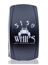 5150 Whips Waterproof Rocker Switch White                                     - WH-2504 - Image 2