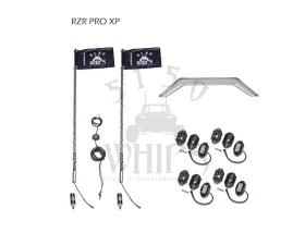 5150 Whips 187 Lighting Kit Polaris RZR Pro XP | Pro R | Turbo R