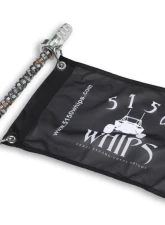 5150 Whips 2 Foot 187 Platinum Whips - Single                                     - WH-1872S-PL - Image 2