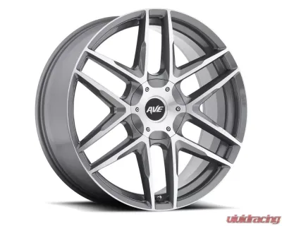 Avenue A613 Wheel 17x7.5 4x100|4x114 40mm Satin Grey Machined - A613-1775000840G