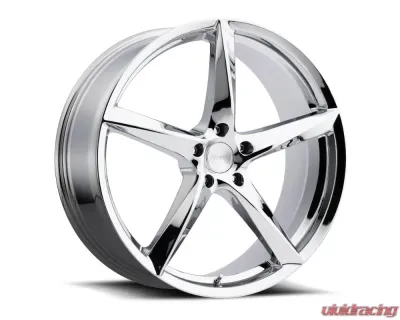 MKW M120 Wheel 18x8 5x114.3 40mm Chrome - M120-1880511440C