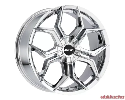 MKW M121 Wheel 18x8 5x114.3|5x120 40mm Chrome - M121-1880001440C