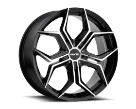 MKW M121 Wheel 18x8 5x110|5x115 40mm Gloss Black Machined