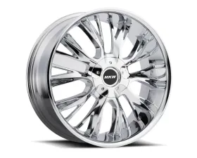 MKW M122 Wheel 20x8.5 5x112|5x114.3 40mm Chrome
