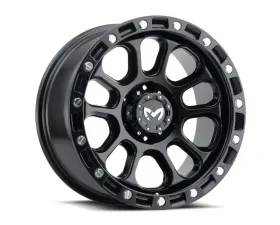 MKW Offroad M204 Wheel 17x9 5x127 | 5x5 0mm Satin Black