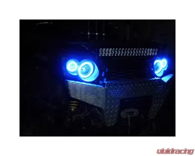 SYATV Green Angel Eyes LED Kit Kawasaki Brute Force 650 | 650i | 750i 2005-2011 - 55-30002-G